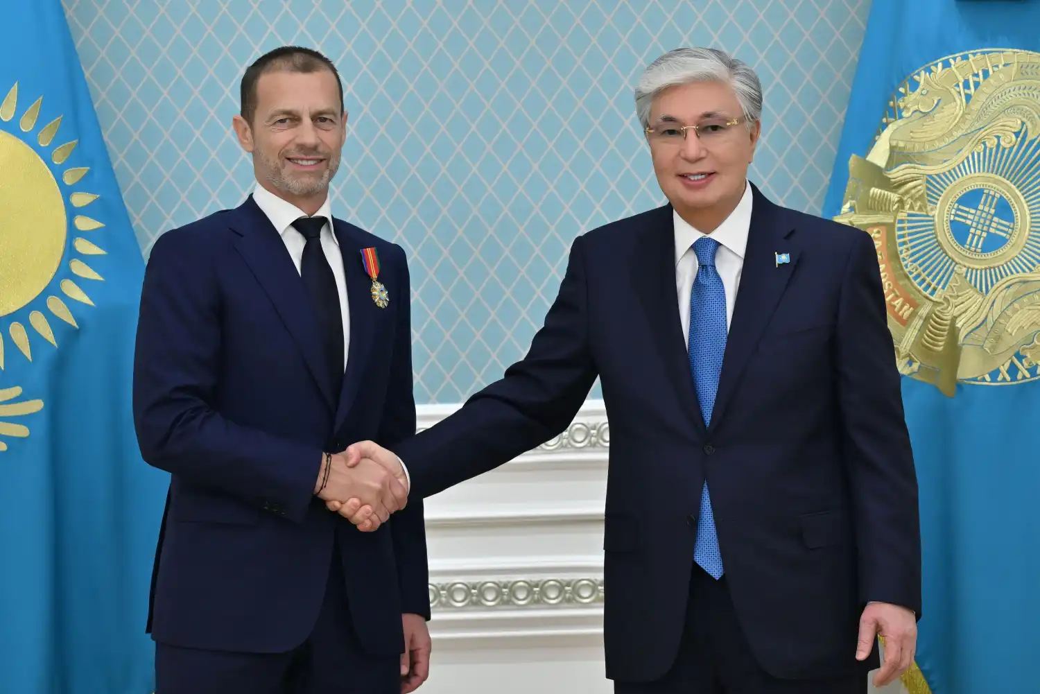 УЕФА президенті: Президент Тоқаев үлкен спорттың жанкүйері екенін түсіндім