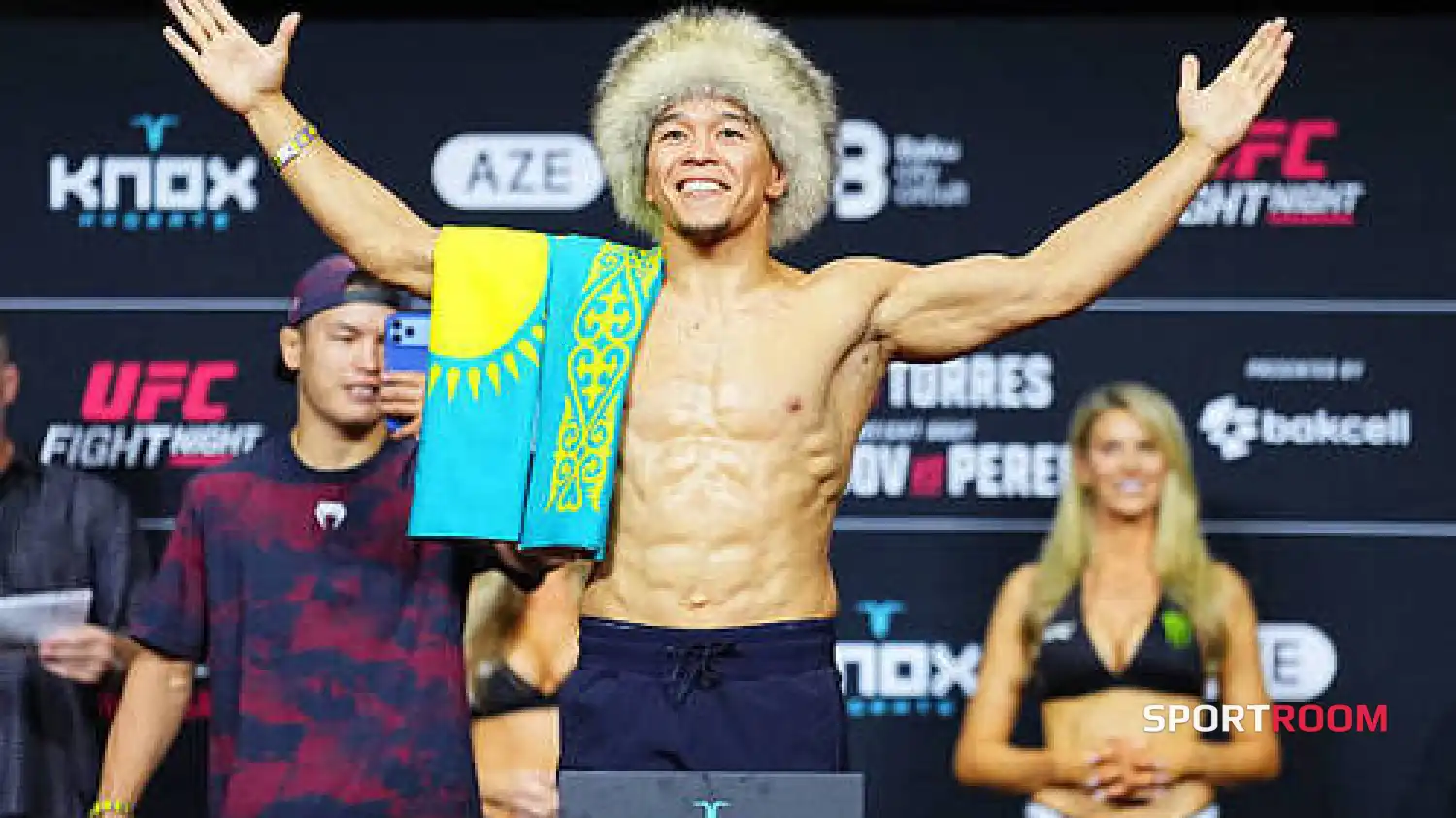 Асу Алмабаев UFC Fight Night турнирінде Кёдзи Хоригучимен жекпе-жек өткізеді